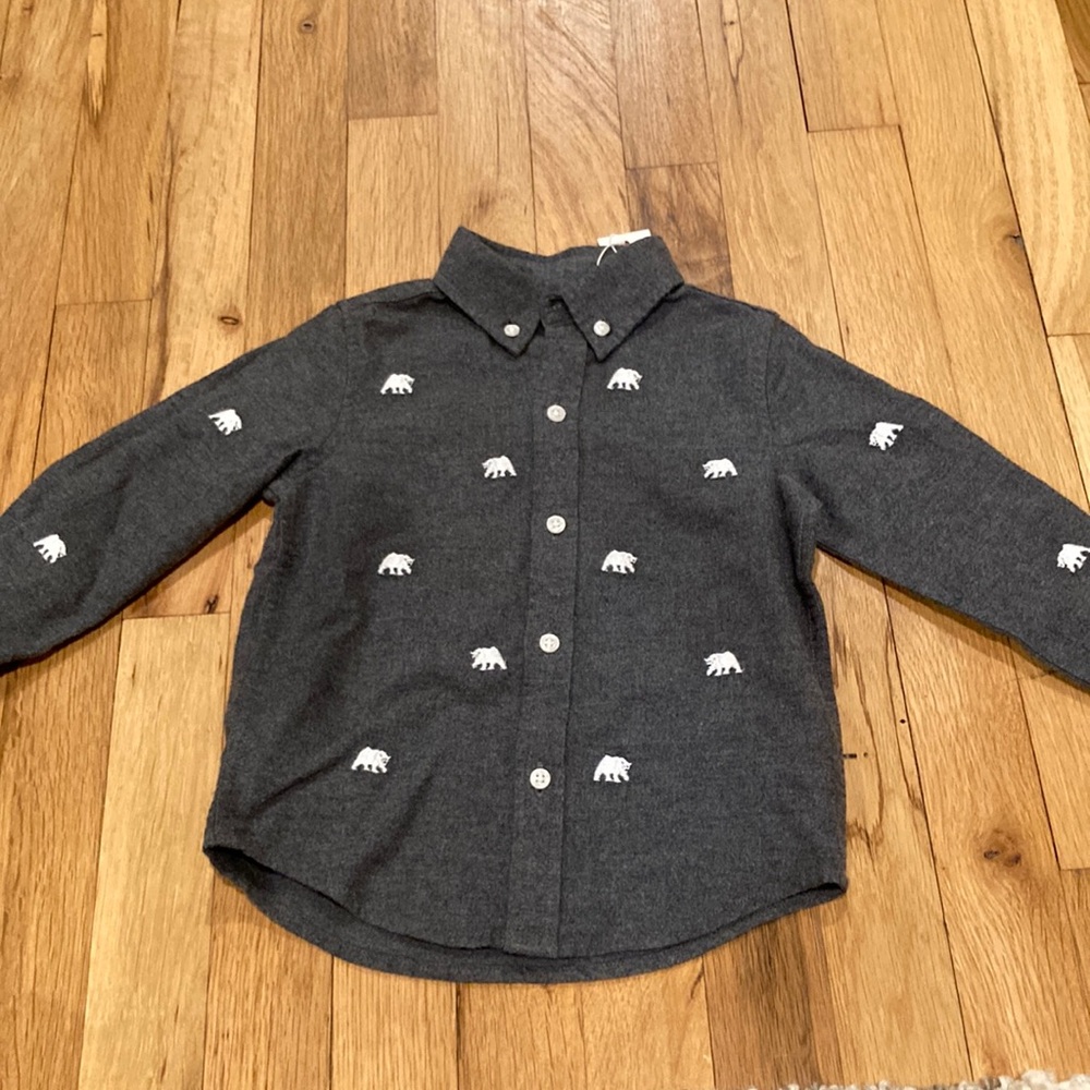 Janie and Jack Toddler Button Down Shirt